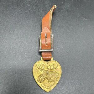 Loyal Order Of Moose Vintage Loom Member Antique Toledo OH 1921 Convention Pin
